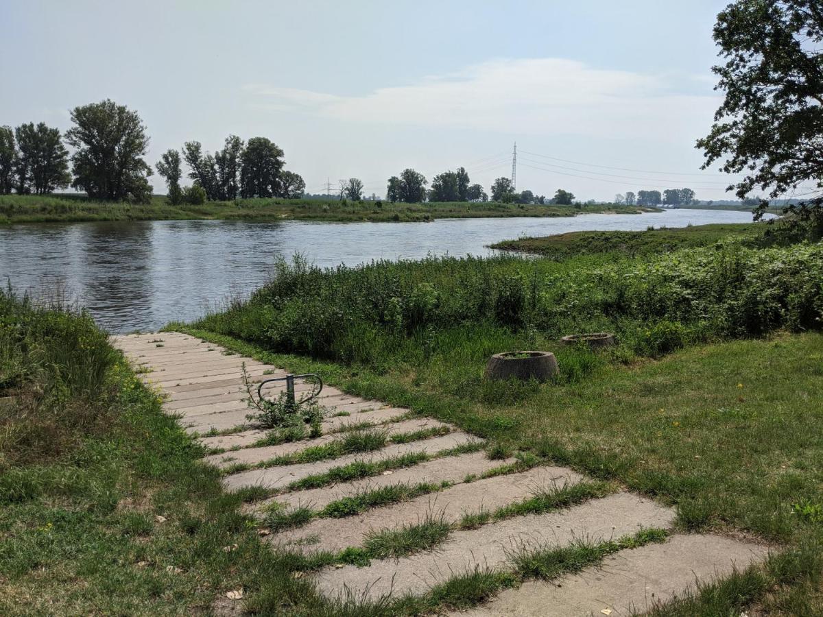 An Den Elbwiesen Gz Fewo Elbeblick Nur Nichtraucher Dommitzsch 外观 照片